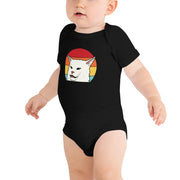 Sunset Cat Baby short sleeve one piece