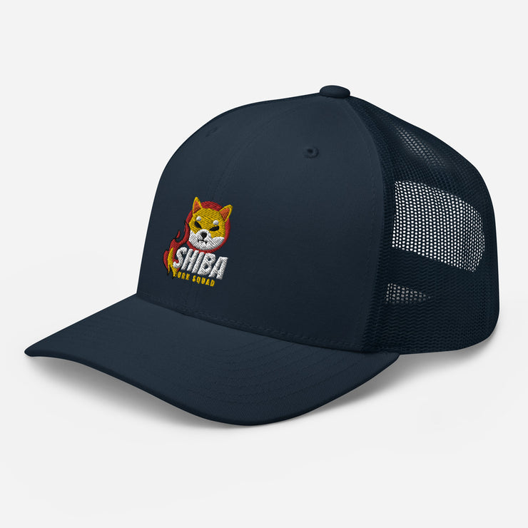 Shiba Burn Squad Trucker Cap